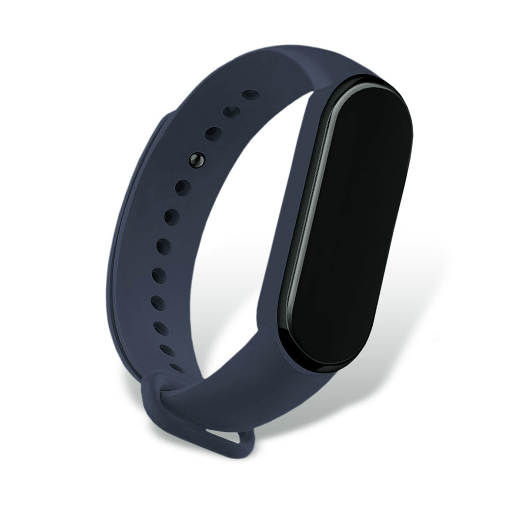 Curea Techsuit W013 pentru Xiaomi Band / Amazfit Band Series, Albastra Inchis