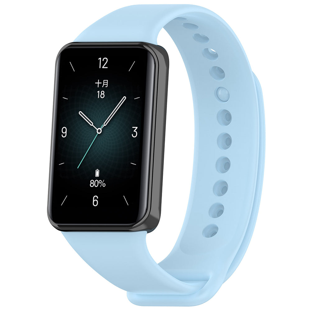 Curea Techsuit W014 pentru Honor Band 9, Albastra