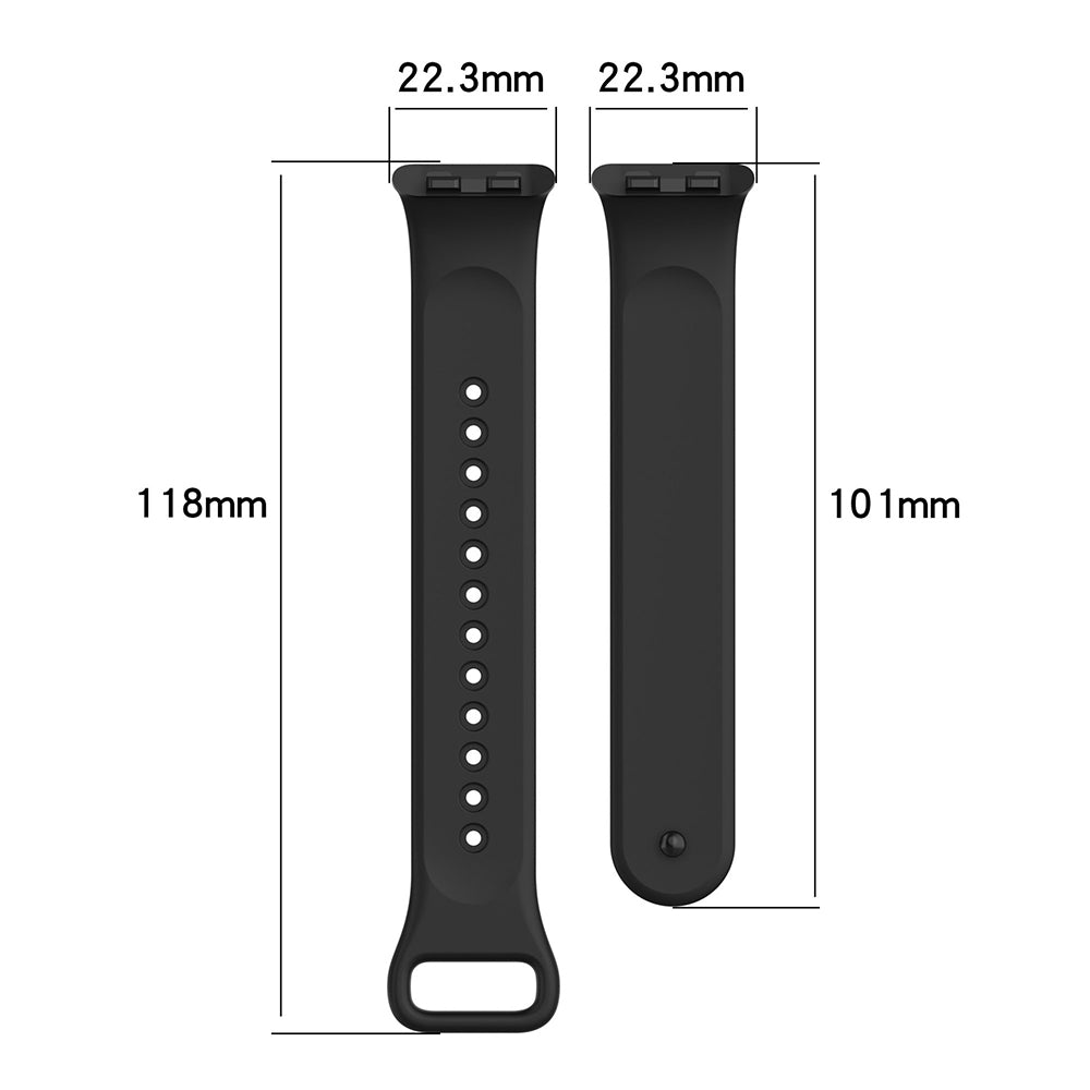 Curea Techsuit W014 pentru Honor Band 9, Bleumarin
