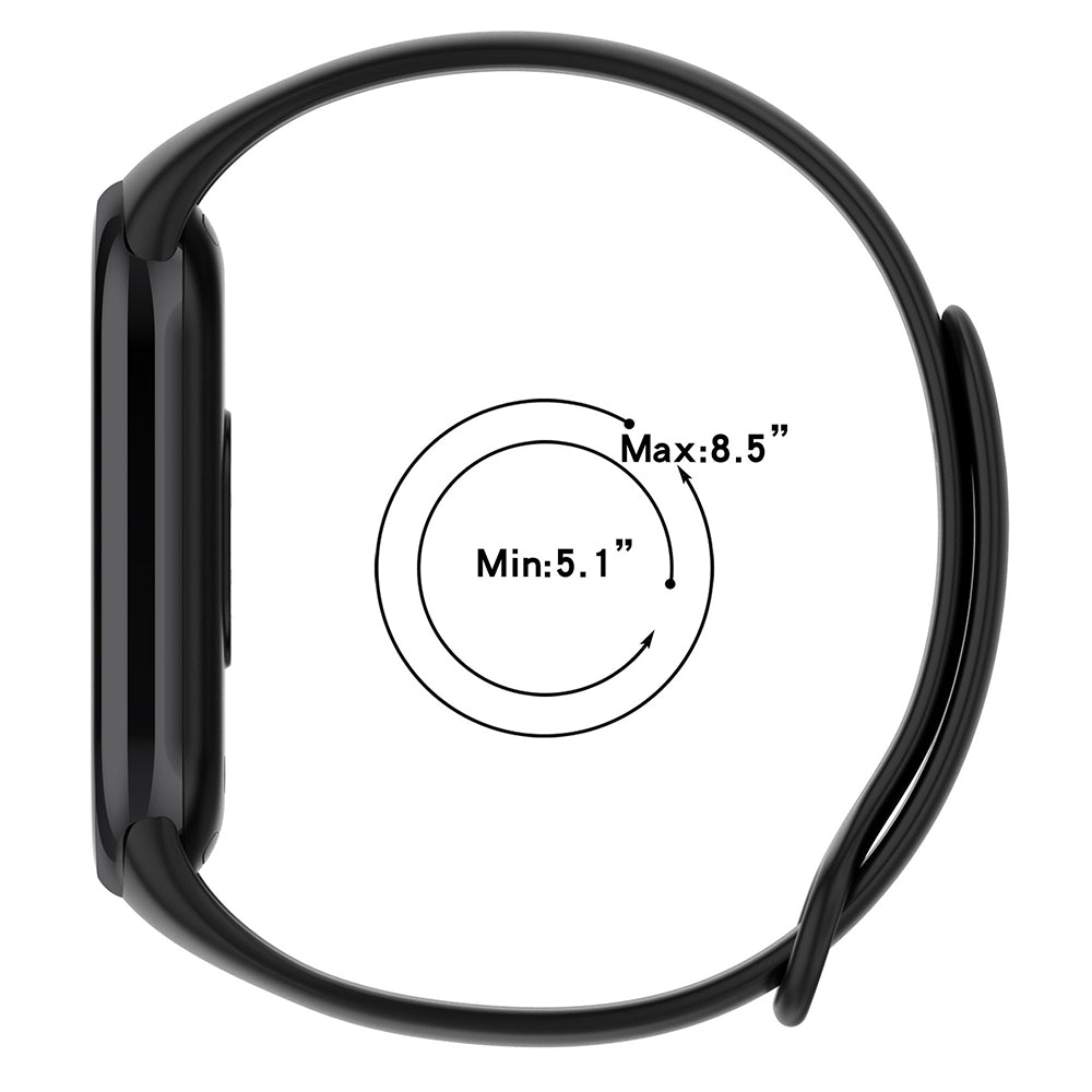 Curea Techsuit W014 pentru Xiaomi Smart Band 9 / 8, Albastra