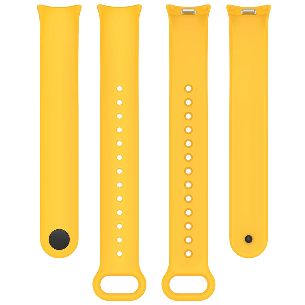 Curea Techsuit W014 pentru Xiaomi Smart Band 10 / 9 / 8, Galbena