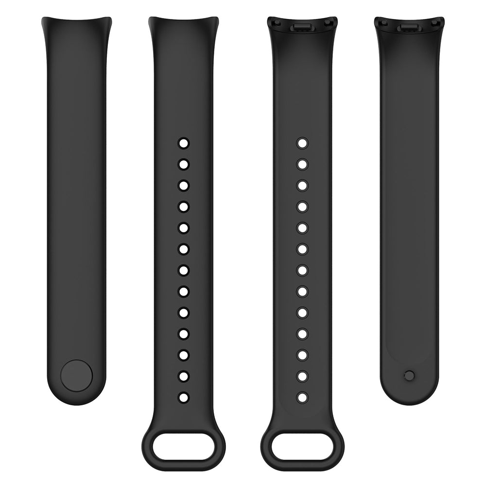 Curea Techsuit W014 pentru Xiaomi Smart Band 9 / 8, Neagra