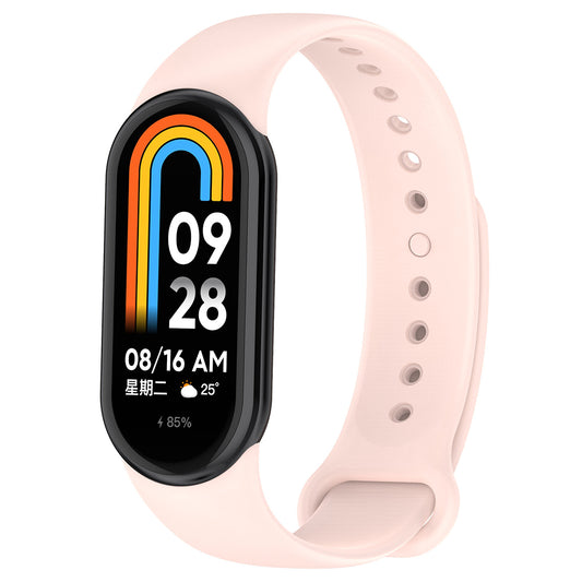 Curea Techsuit W014 pentru Xiaomi Smart Band 9 / 8, Roz