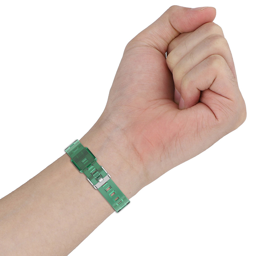Curea Techsuit W017 pentru Xiaomi Smart Band 9 / 8, Rosu Roz