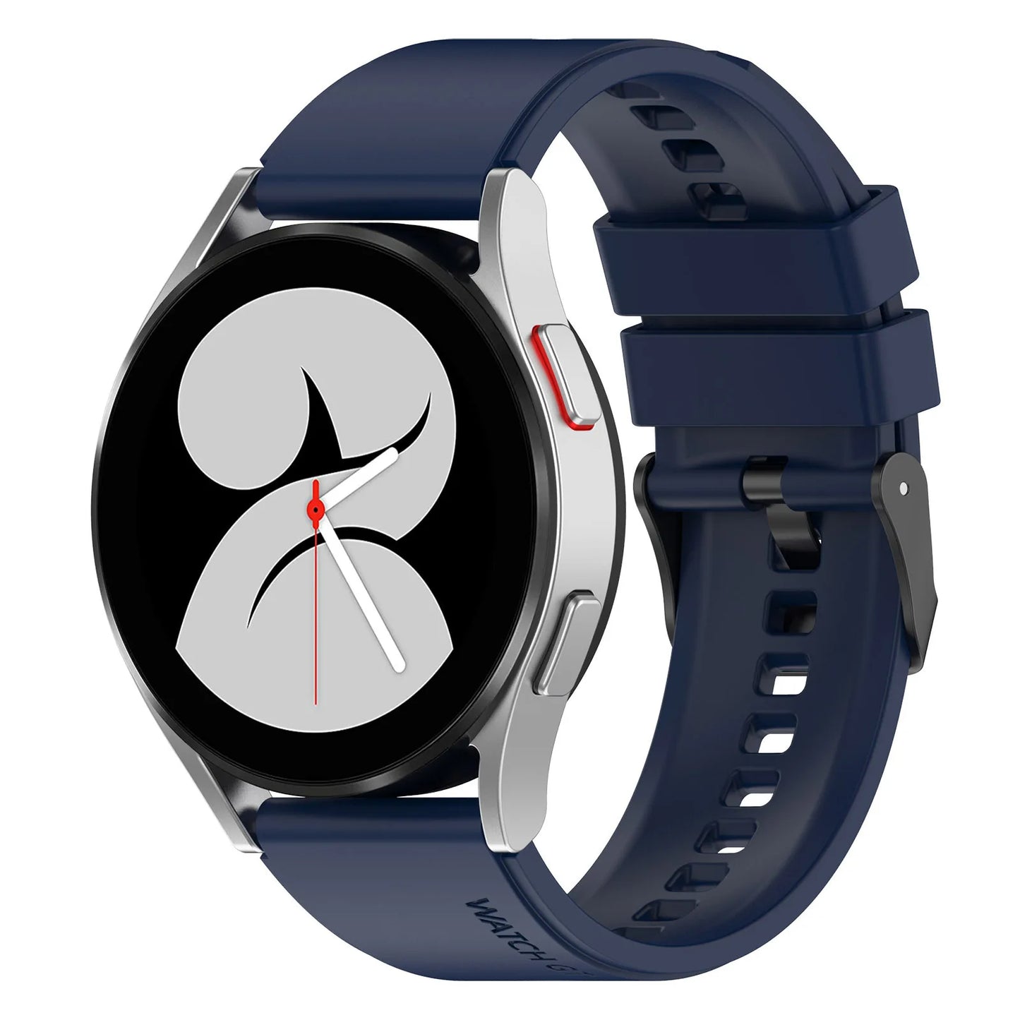 Curea Techsuit W026 pentru Huawei Watch / Xiaomi Watch Series, 22mm, Albastra Inchis