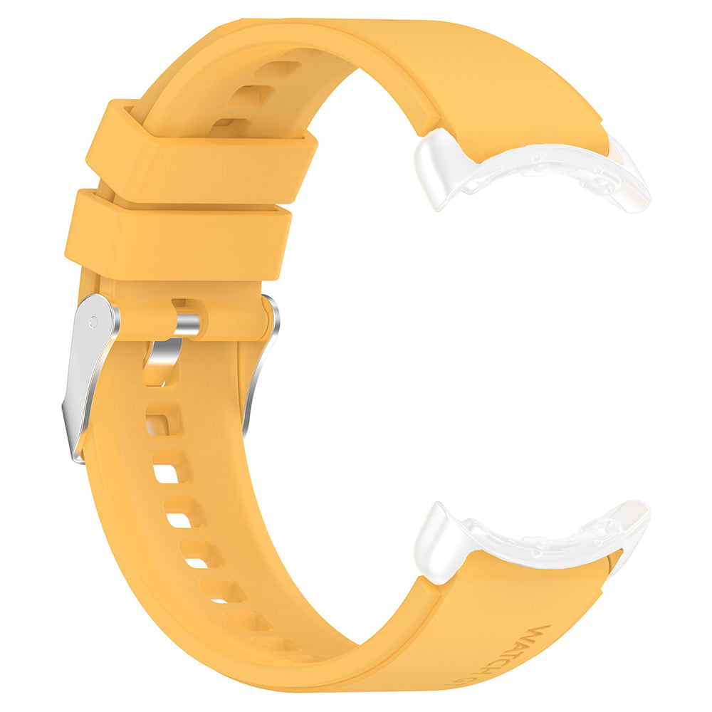 Curea Techsuit W026 pentru Huawei Watch / Xiaomi Watch Series, 22mm, Galbena