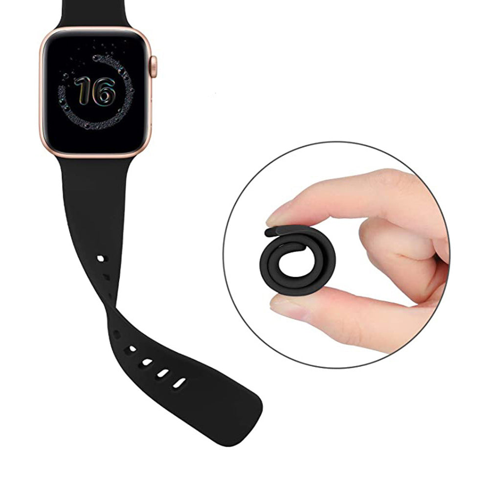 Curea Techsuit W031 pentru Apple Watch 42mm / 41mm / 40mm / 38mm Series, Roz Deschis