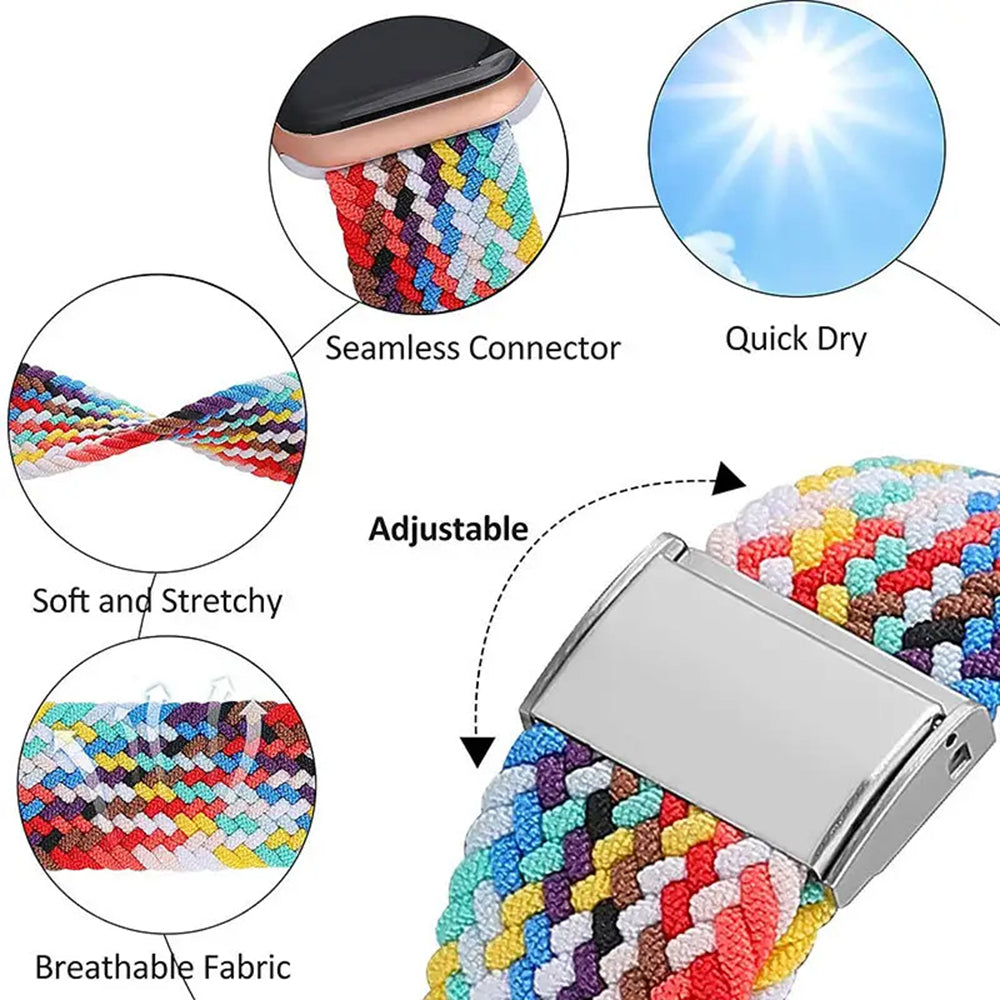 Curea Techsuit W032 pentru Apple Watch 49mm / 46mm / 45mm / 44mm / 42mm Series, Bleumarin