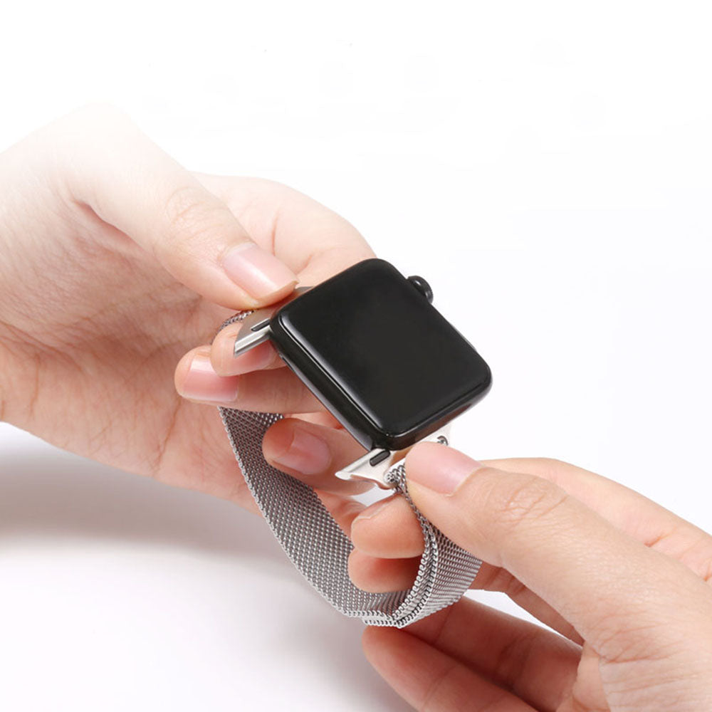 Curea Techsuit W034 pentru Apple Watch 42mm / 41mm / 40mm / 38mm Series, Aurie