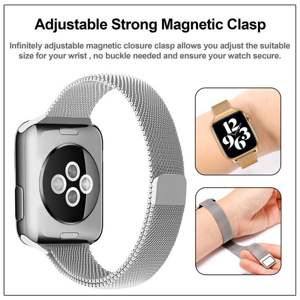 Curea Techsuit W034 pentru Apple Watch 42mm / 41mm / 40mm / 38mm Series, Aurie