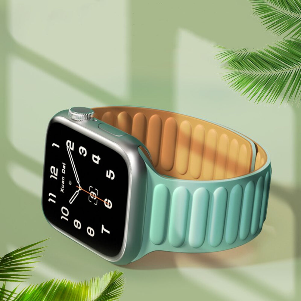 Curea Techsuit W035 pentru Apple Watch 42mm / 41mm / 40mm / 38mm Series, Portocalie