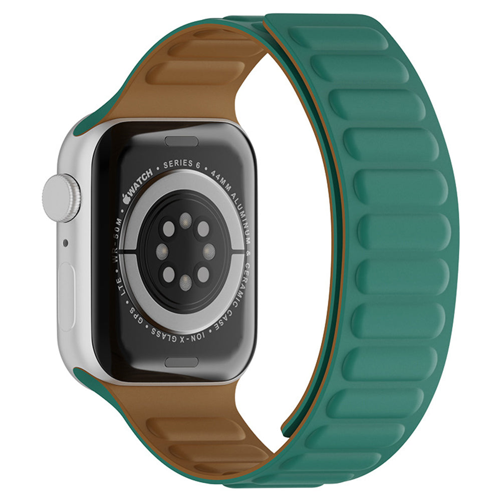Curea Techsuit W035 pentru Apple Watch 49mm / 46mm / 45mm / 44mm / 42mm Series, Turcoaz