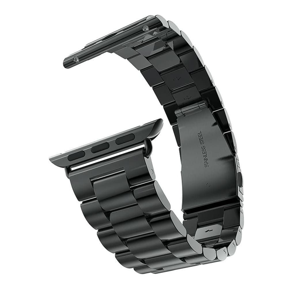 Curea Techsuit W036 pentru Apple Watch 42mm / 41mm / 40mm / 38mm Series, Neagra