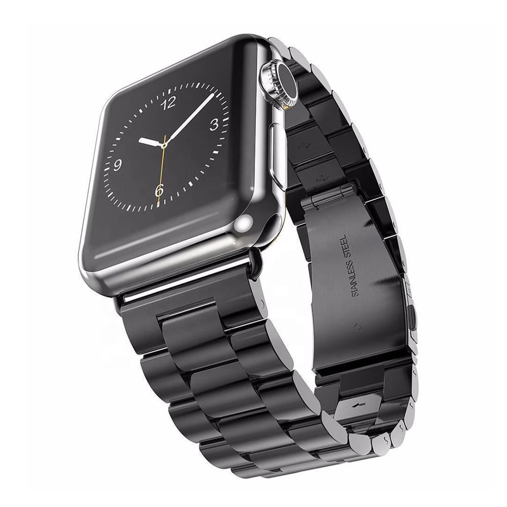 Curea Techsuit W036 pentru Apple Watch 49mm / 46mm / 45mm / 44mm / 42mm Series, Neagra
