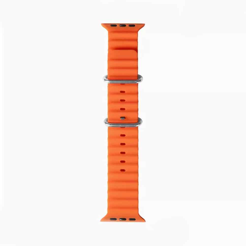 Curea Techsuit W038 pentru Apple Watch 42mm / 41mm / 40mm / 38mm Series, Portocalie