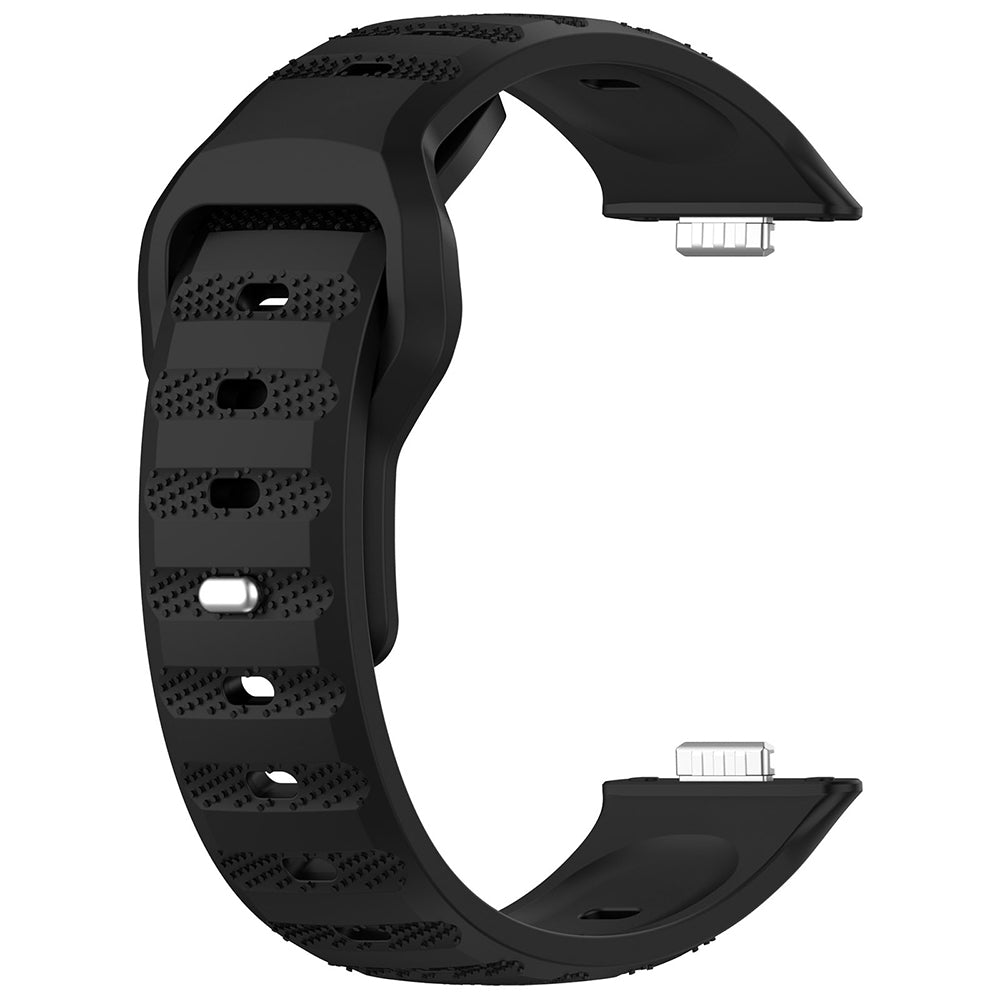 Curea Techsuit W050 pentru Huawei Watch Fit 4 Pro / Fit 4 / Fit 3, Neagra