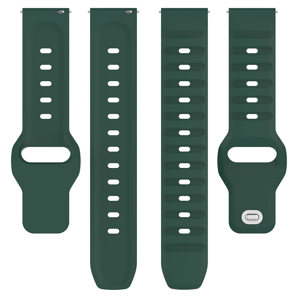 Curea Techsuit W050 pentru Huawei Watch / Xiaomi Watch Series, 22mm, Verde