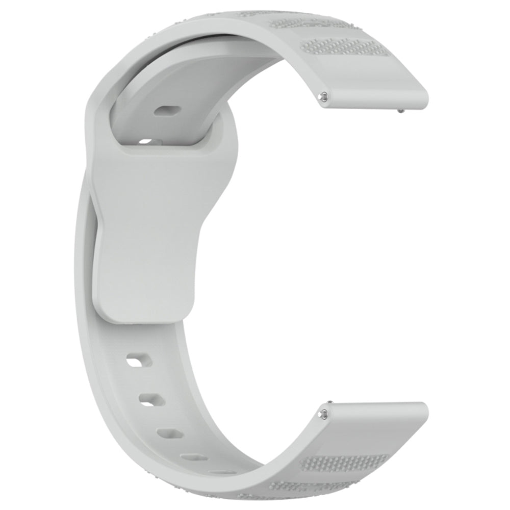 Curea Techsuit W050 pentru Samsung Galaxy Watch / Huawei Watch Series, 20mm, Gri