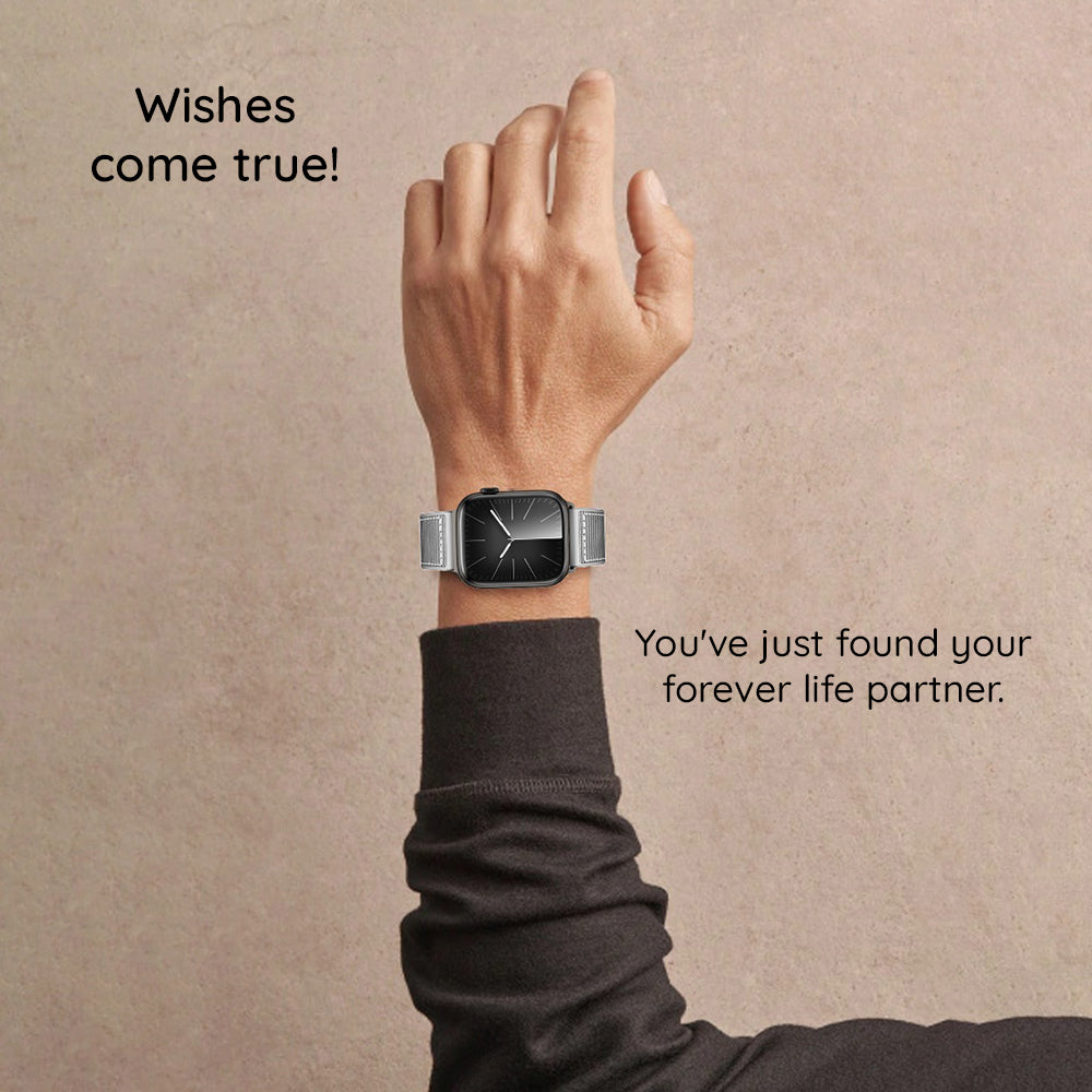 Curea Techsuit W051 pentru Apple Watch 42mm / 41mm / 40mm / 38mm Series, Neagra
