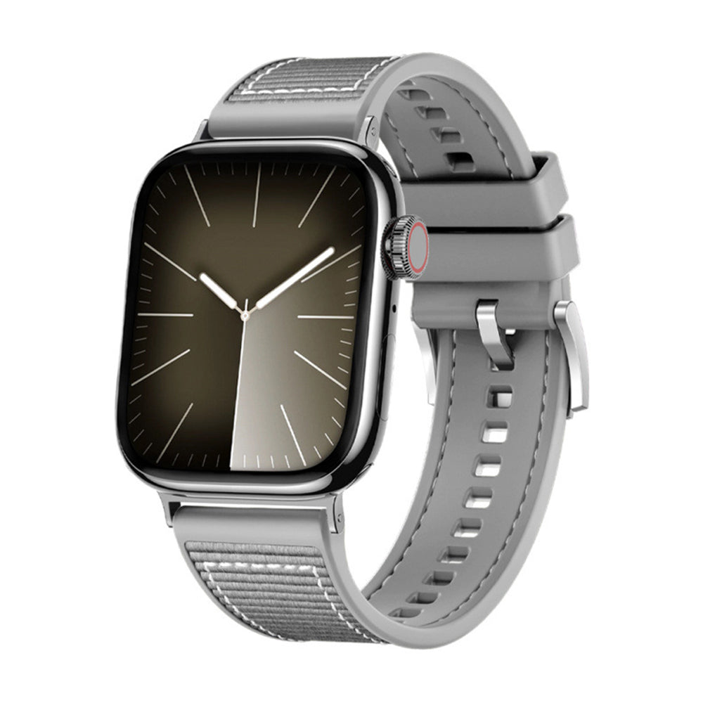 Curea Techsuit W051 pentru Apple Watch 49mm / 46mm / 45mm / 44mm / 42mm Series, Gri