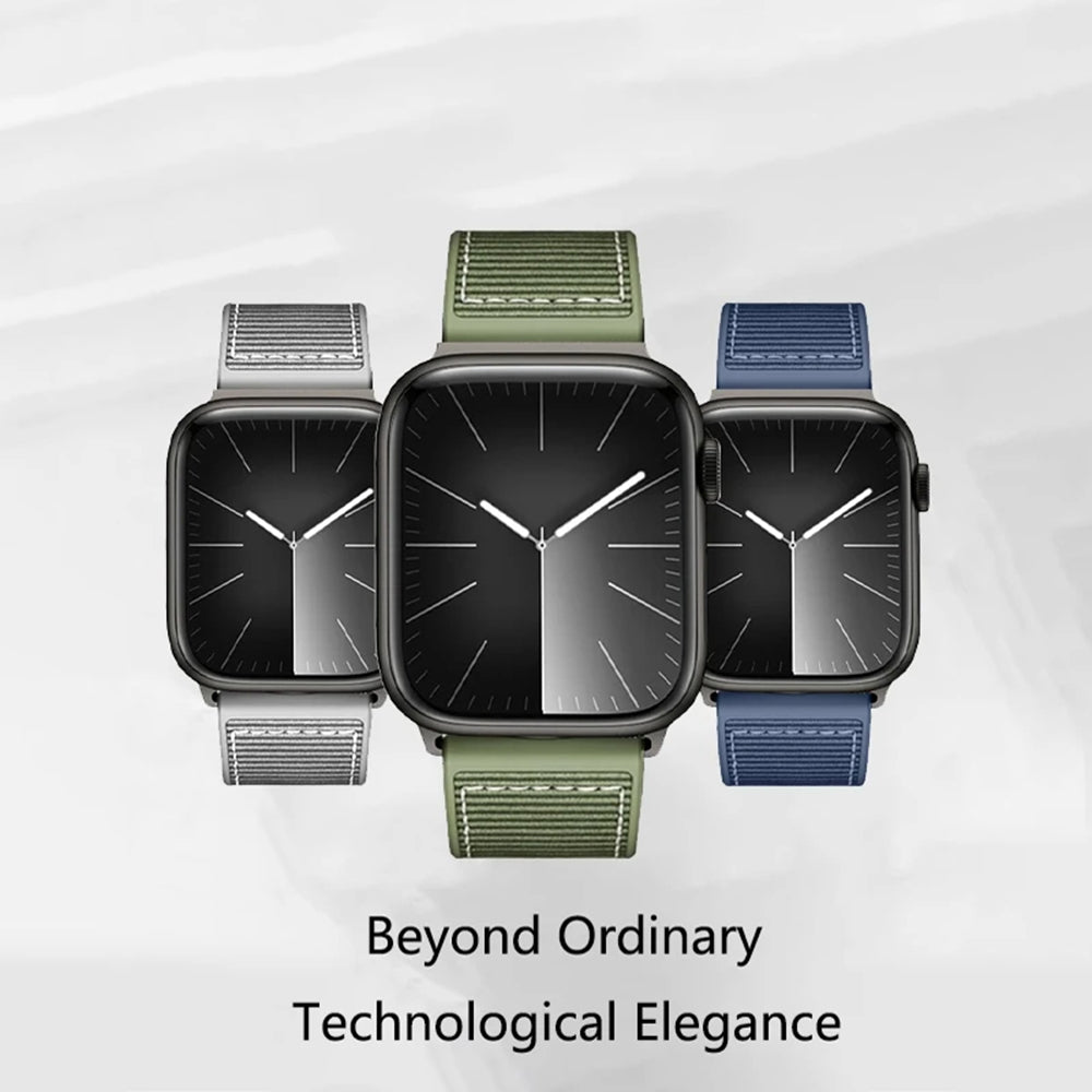 Curea Techsuit W051 pentru Huawei Watch / Xiaomi Watch Series, 22mm, Albastra Inchis