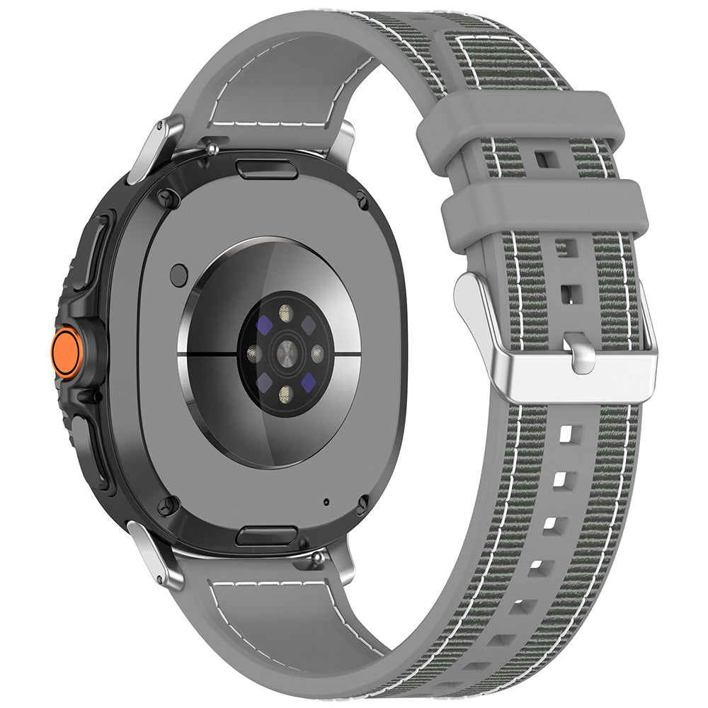 Curea Techsuit W051 pentru Samsung Galaxy Watch8 / Watch8 Classic Series, Gri