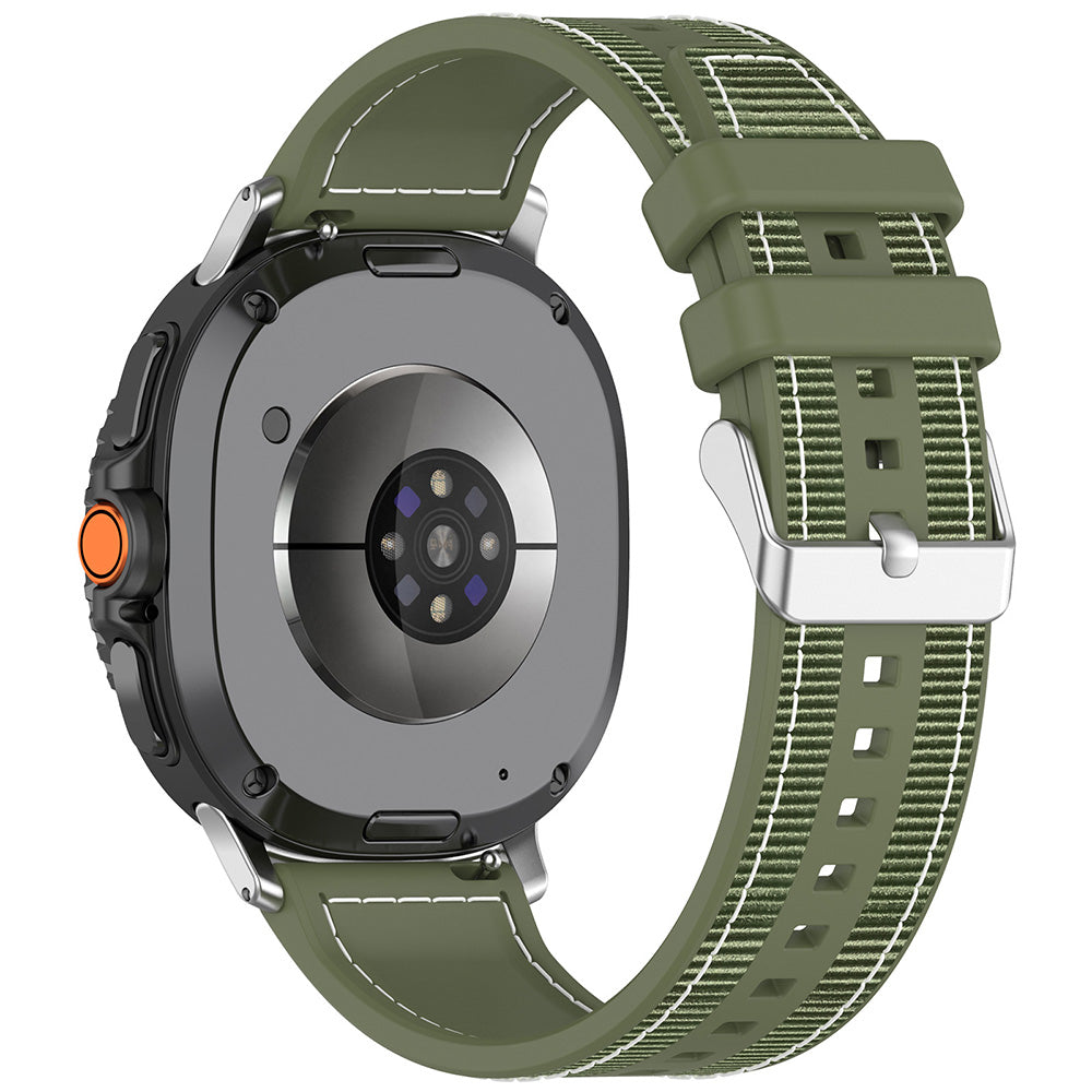 Curea Techsuit W051 pentru Samsung Galaxy Watch8 / Watch8 Classic Series, Verde