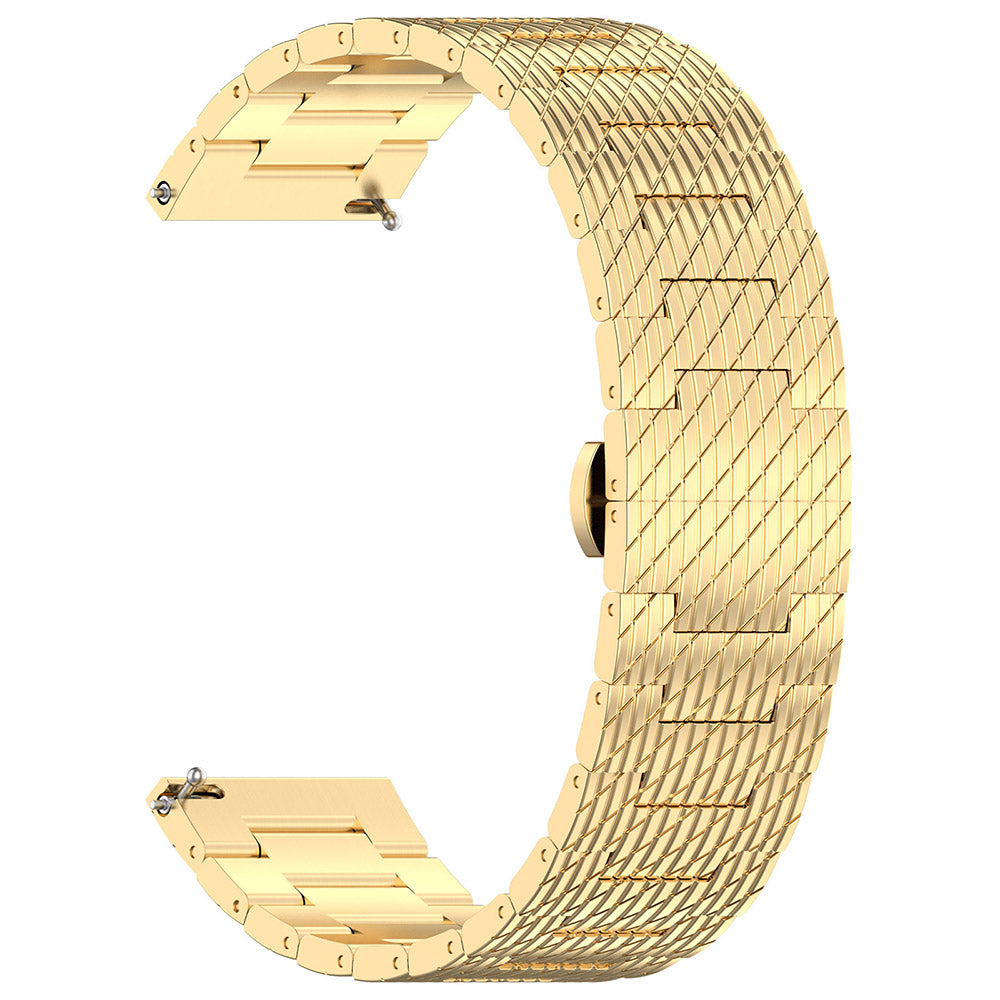 Curea Techsuit W052 pentru Huawei Watch / Xiaomi Watch Series, 22mm, Aurie