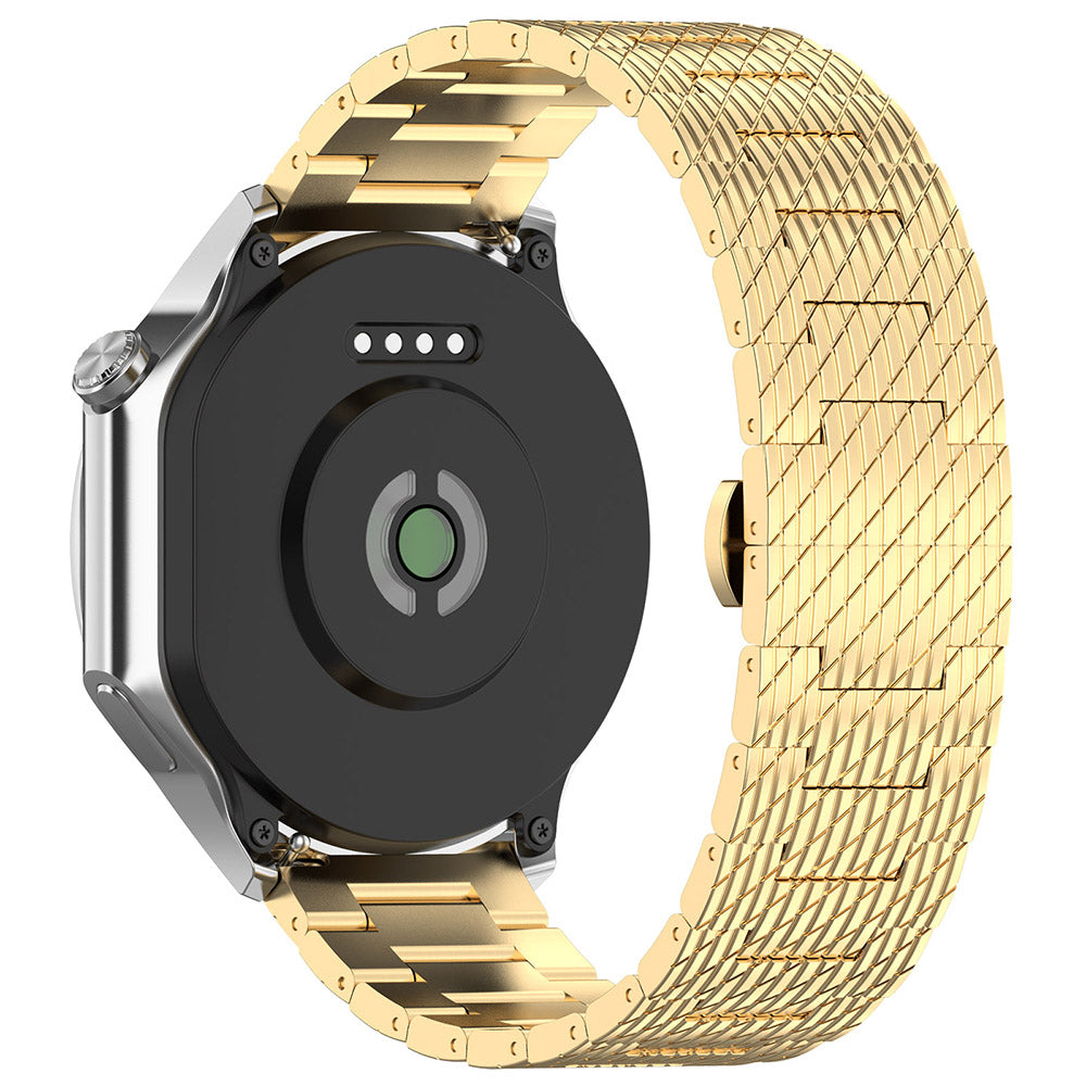 Curea Techsuit W052 pentru Huawei Watch / Xiaomi Watch Series, 22mm, Aurie