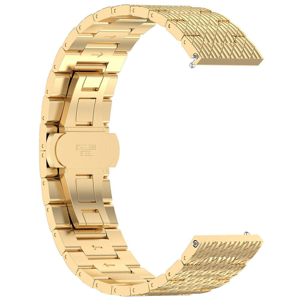 Curea Techsuit W052 pentru Huawei Watch / Xiaomi Watch Series, 22mm, Aurie