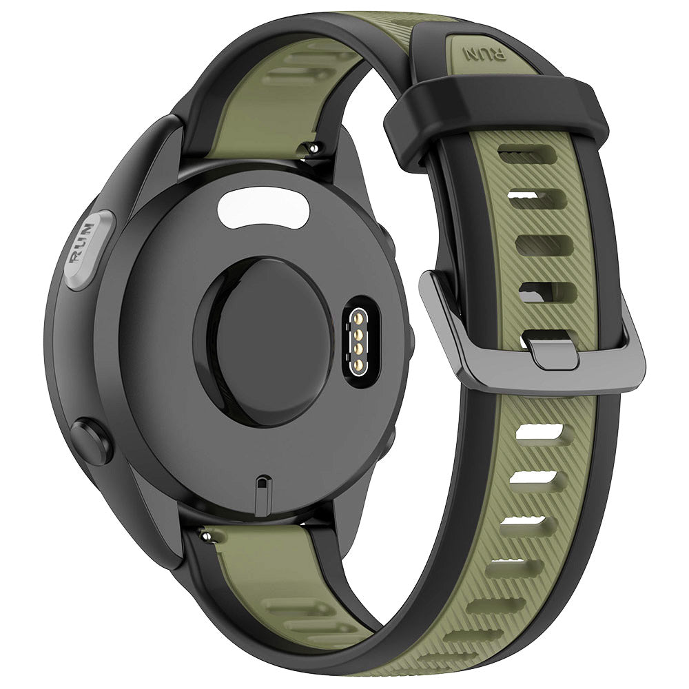 Curea Techsuit W053 pentru Huawei Watch / Garmin Watch Series, 18mm, Kaki