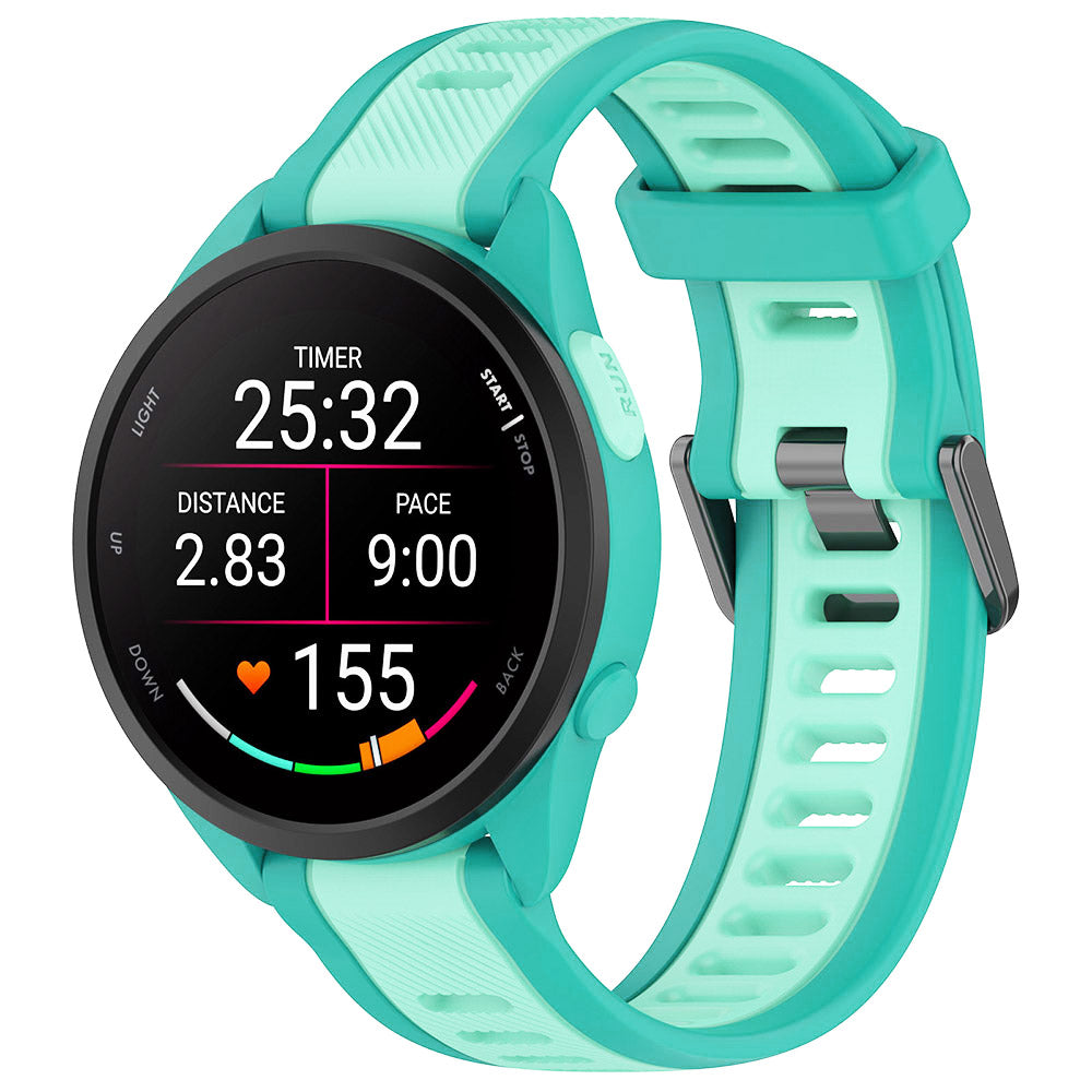 Curea Techsuit W053 pentru Huawei Watch / Garmin Watch Series, 18mm, Turcoaz