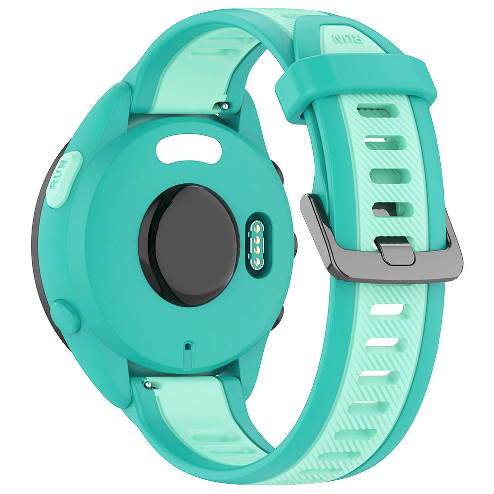 Curea Techsuit W053 pentru Samsung Galaxy Watch / Huawei Watch Series, 20mm, Turcoaz