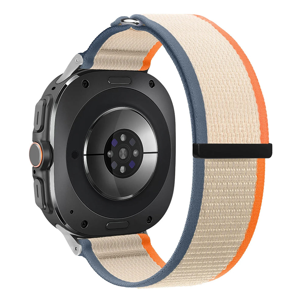 Curea Techsuit W054 pentru Samsung Galaxy Watch Ultra, Portocalie Bej
