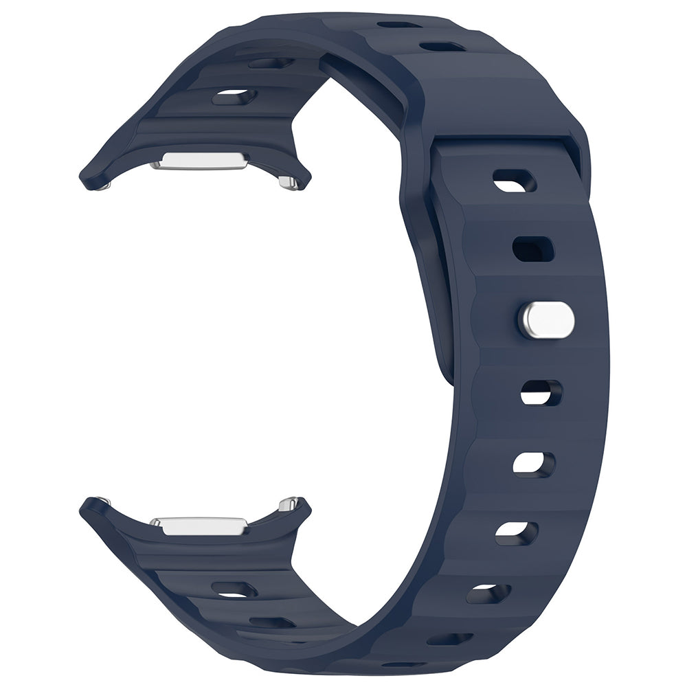 Curea Techsuit W055 pentru Samsung Galaxy Watch Ultra, Bleumarin