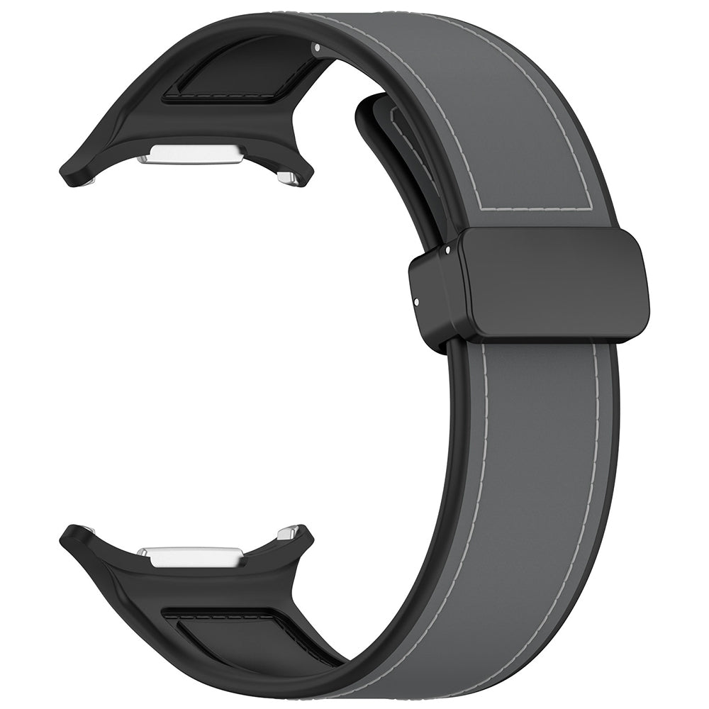 Curea Techsuit W056 pentru Samsung Galaxy Watch Ultra, Gri