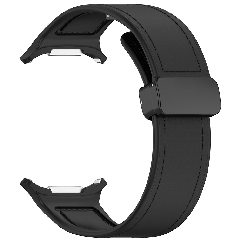 Curea Techsuit W056 pentru Samsung Galaxy Watch Ultra, Neagra
