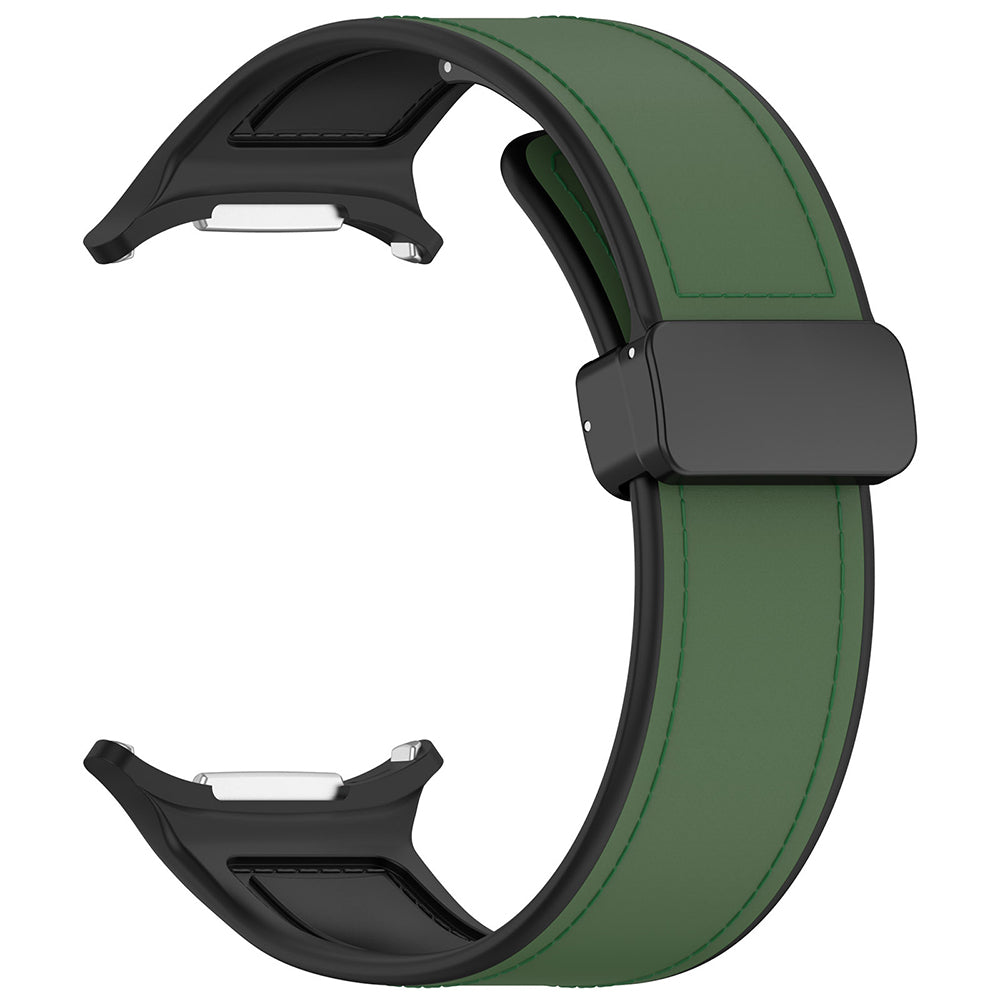 Curea Techsuit W056 pentru Samsung Galaxy Watch Ultra, Verde