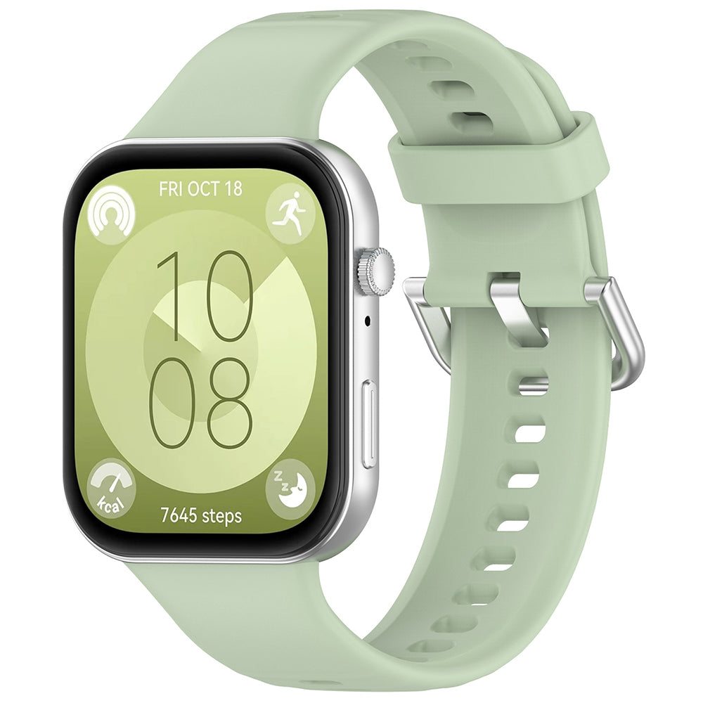 Curea Techsuit W061 pentru Huawei Watch Fit 5 Pro / Fit 5 / Fit 4 Pro / Fit 4 / Fit 3, Verde Deschis