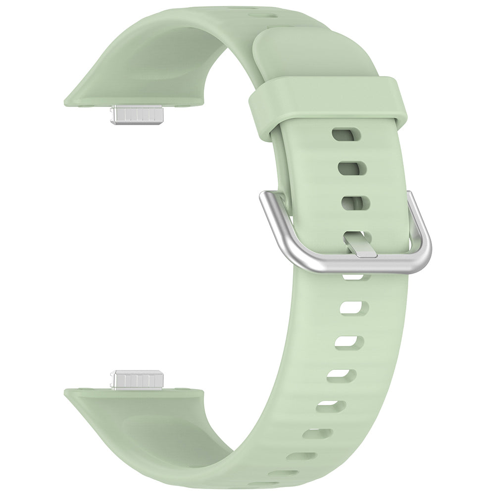 Curea Techsuit W061 pentru Huawei Watch Fit 5 Pro / Fit 5 / Fit 4 Pro / Fit 4 / Fit 3, Verde Deschis