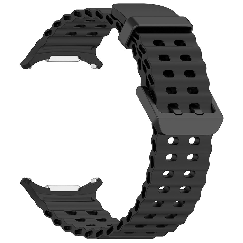 Curea Techsuit W062 pentru Samsung Galaxy Watch Ultra, Neagra