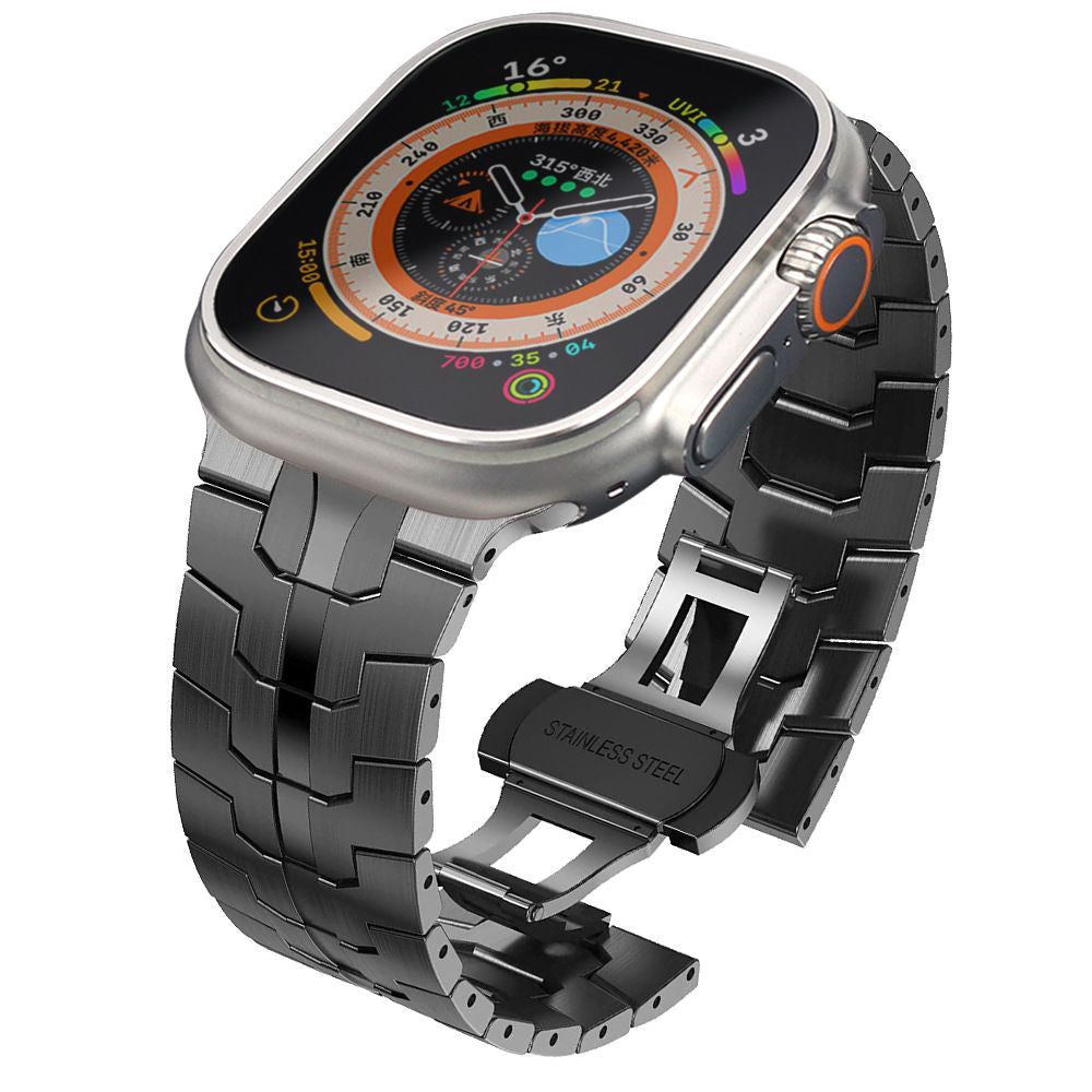 Curea Techsuit W063 pentru Apple Watch 49mm / 46mm / 45mm / 44mm / 42mm Series, Argintie
