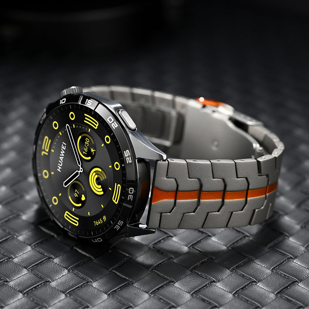 Curea Techsuit W063 pentru Huawei Watch / Xiaomi Watch Series, Neagra
