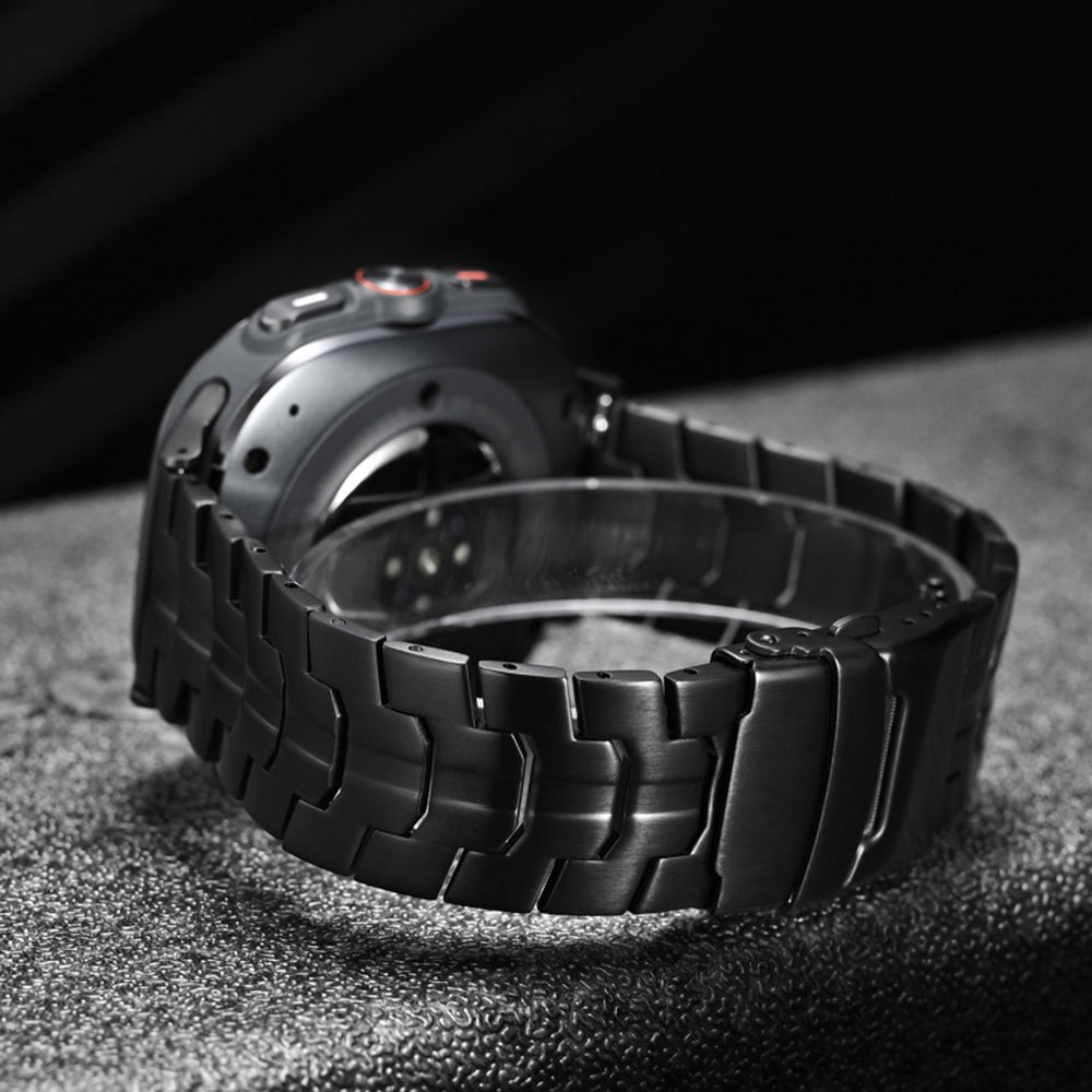 Curea Techsuit W063 pentru Samsung Galaxy Watch Ultra, Neagra