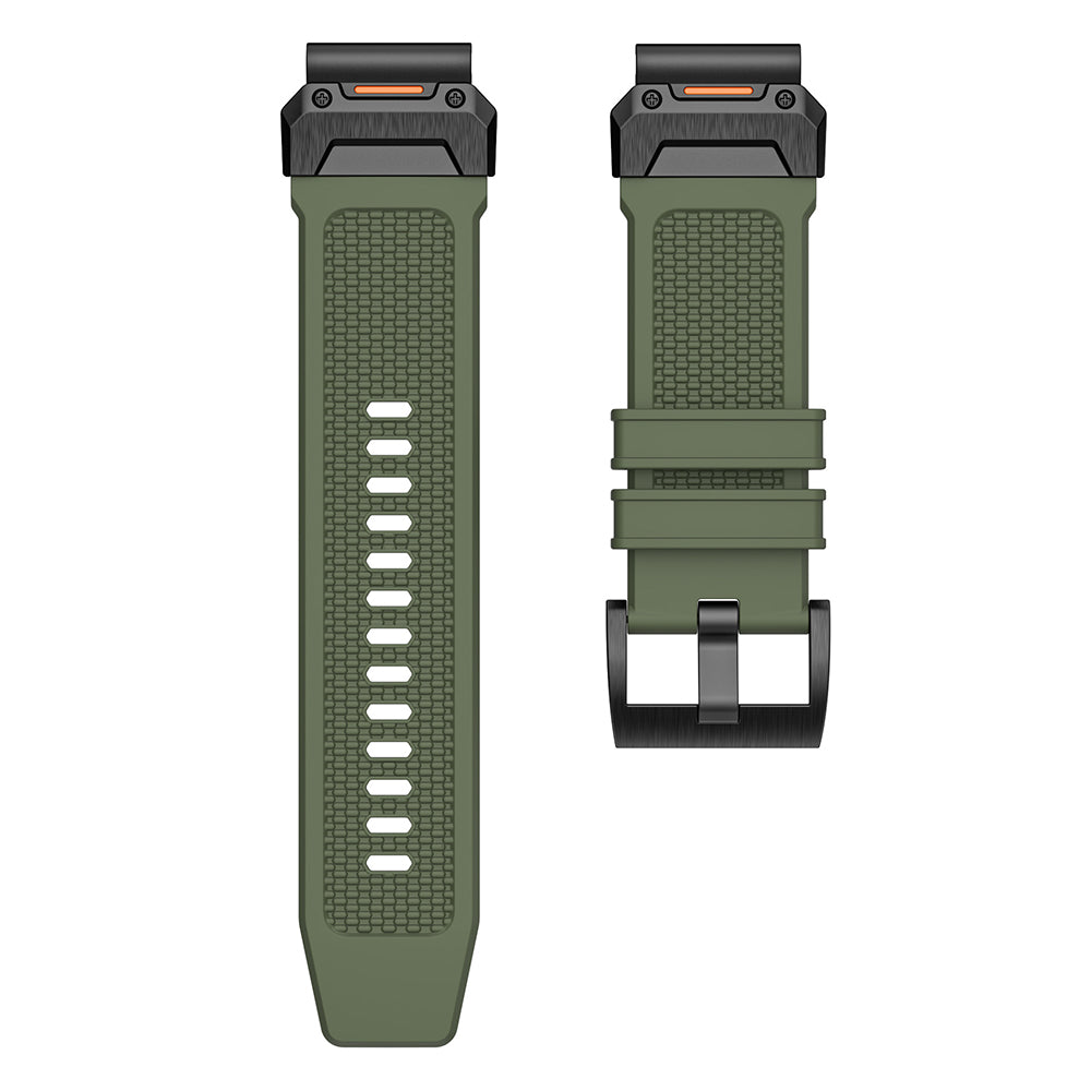 Curea Techsuit W068 pentru Garmin Watch Fenix / Forerunner Series, 22mm, Neagra