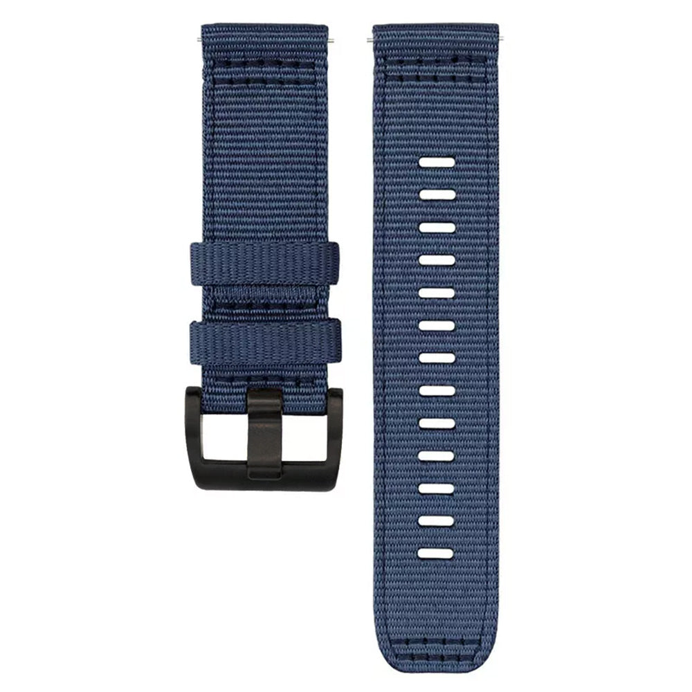 Curea Techsuit W070 pentru Samsung Galaxy Watch / Huawei Watch Series, 20mm, Bleumarin