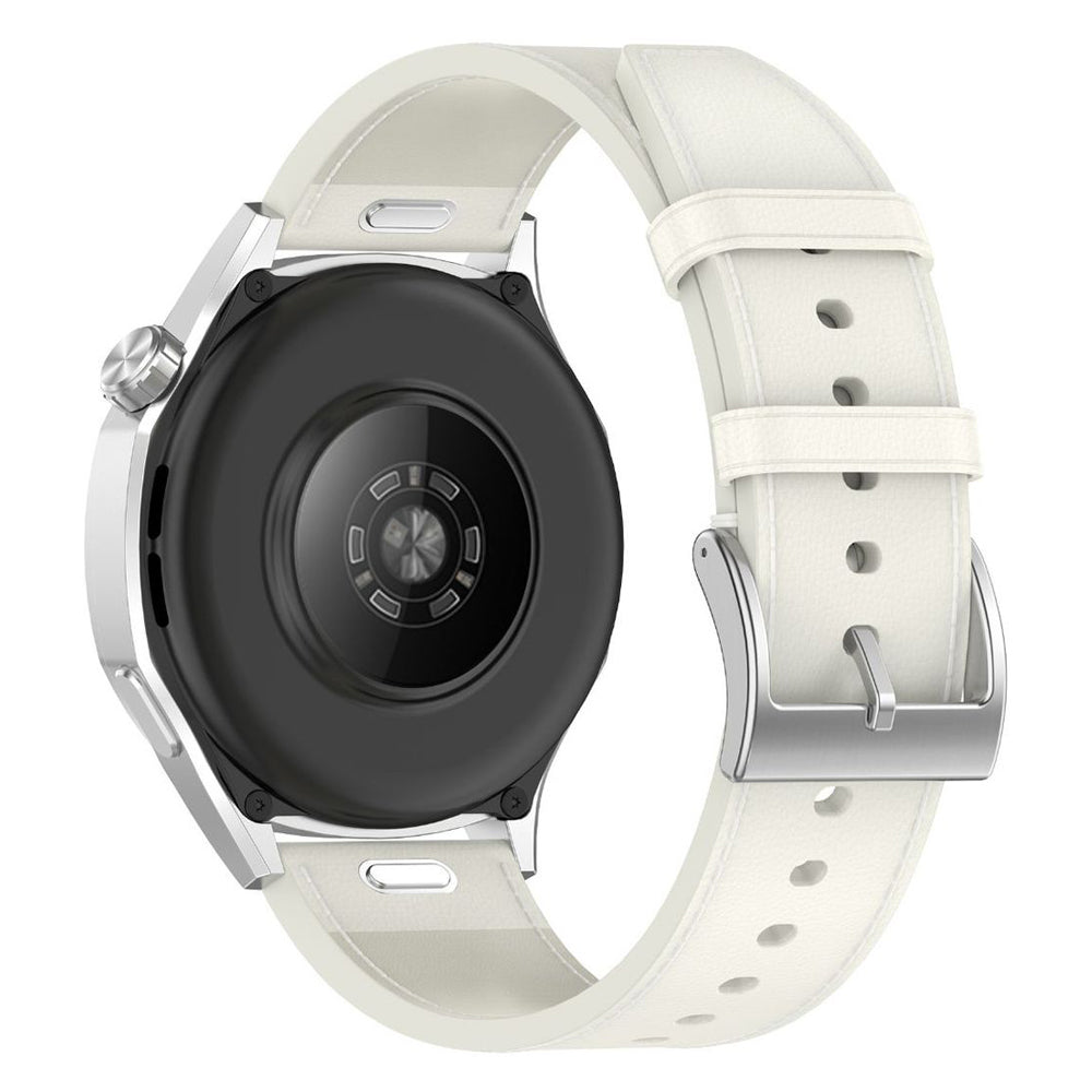 Curea Techsuit W073 pentru Samsung Galaxy Watch Series, 20mm, Alba
