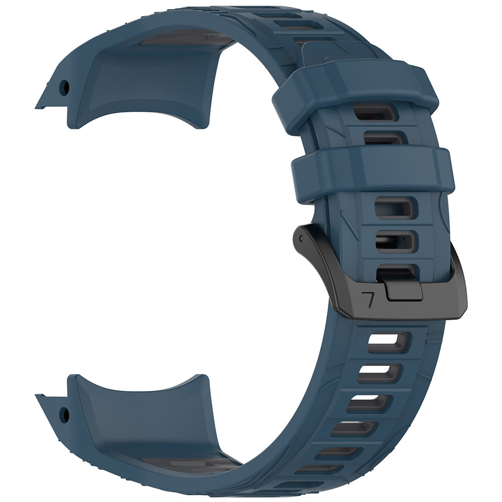 Curea Techsuit W077 pentru Garmin Instinct 3 50mm Solar / Instinct 3 50mm, Bleumarin