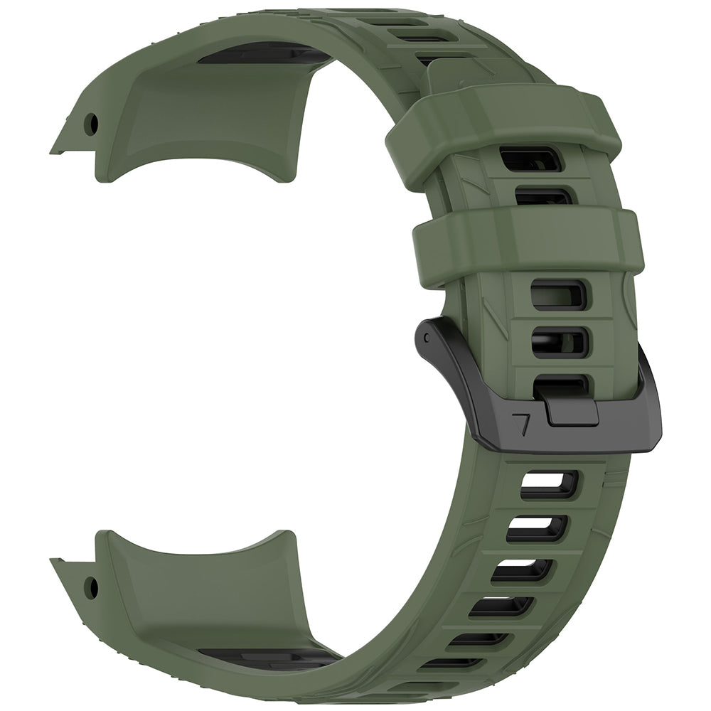 Curea Techsuit W077 pentru Garmin Instinct 3 50mm Solar / Instinct 3 50mm, Verde