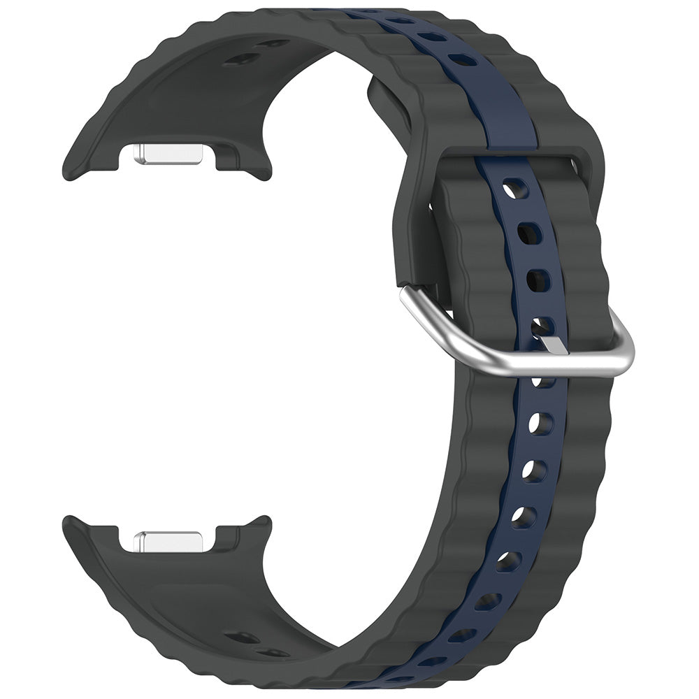 Curea Techsuit W078 pentru Samsung Galaxy Watch8 / Watch8 Classic Series, Gri